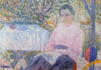 卡玆米爾 馬列維奇 One of the Artist-kindred Portrait 卡玆米爾 馬列維奇 One of the Artist-kindred Portrait